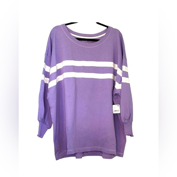 FP Movement by Free People Lilac Post Up Layer Long Sleeve Top - Picture 3 of 6